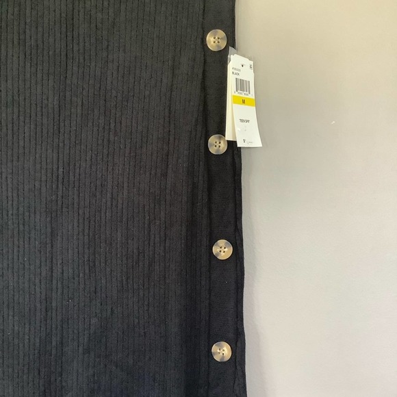 Hippie Rose Button Sweater Skirt - Picture 6 of 7